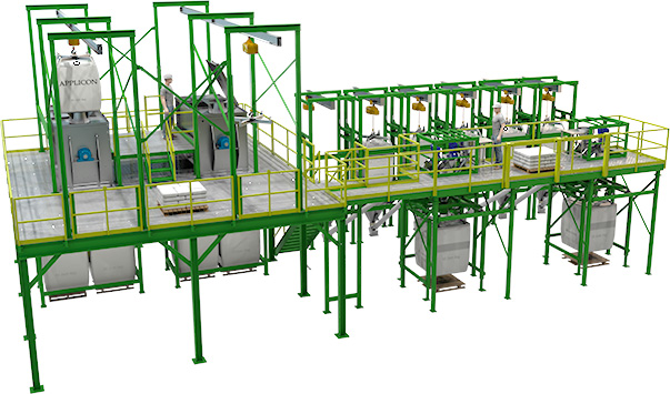 Blending Batching and Weighing System